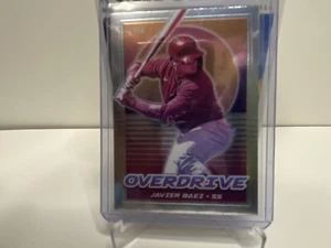 JAVIER BAEZ2️⃣0️⃣2️⃣1️⃣Panini Overdrive HoLo No.1 Chicago Cubs ️ - Imagen 1 de 6