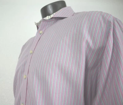 Tailorbyrd 100% Cotton Long Staple 2Ply Yarn Men's Long Sleeve Shirt XL - Image 1 of 4