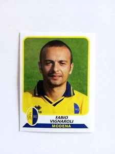 FIGURINA CALCIATORI PANINI 2003/04 MODENA VIGNAROLI n 261 CON VELINA - Imagen 1 de 2