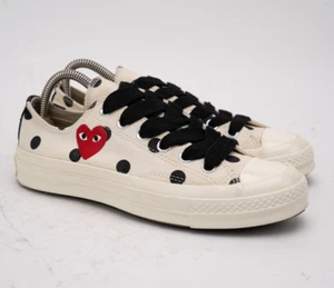 Comme des Garçons x Converse Chuck Taylor All Star Low Polka Dot UK5 US7 EU37.5 - Picture 1 of 17