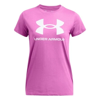 Camiseta Under Armour 1356305 Para Mujer UA Estilo Deportivo Gráfico Manga Corta Camiseta Foto 1 de 3