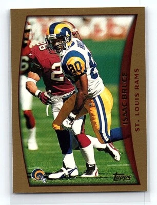 1998 Topps Isaac Bruce St. Louis Rams #260 - Image 1 of 2