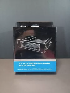 Rosewill 2.5"- 3.5" SSD/HDD Bracket Mounting Kit 5.25" Drive Bay RDRD-12001 - Picture 1 of 2