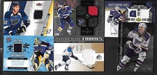 ST.LOUIS BLUES AUTOGRAPH JERSEY NHL HOCKEY CARD SEE LIST