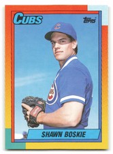 Shawn Boskie 1990 Topps Traded BASEBALL #10T Chicago Cubs