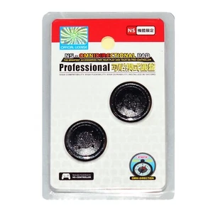 THUMB GRIP SET GRIP GOMMINI PER CROCE DIREZIONALE NERO PER NINTENDO SWITCH - Picture 1 of 6