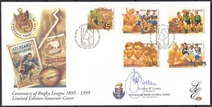 NEW ZEALAND 1995 Rugby League Centenary, Limited Edition FDC - Picture 1 of 1