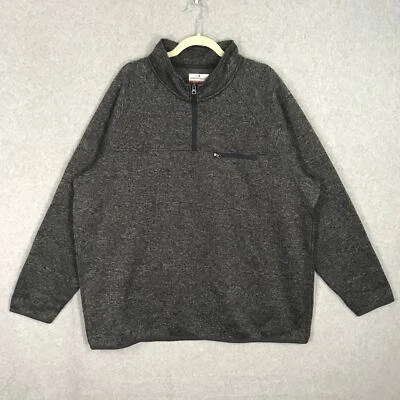 Grand Slam Sweatshirt Mens XXL Gray 1/4 Zip Performance Outdoor Camping Golf - Image 1 of 4