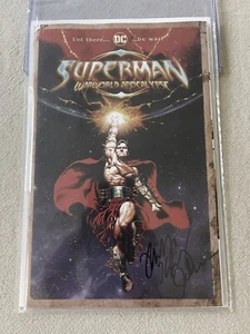 Superman: Warworld Apocalypse #1 *Variant *Cover C Signed By Phillip K. Johnson - Picture 1 of 6