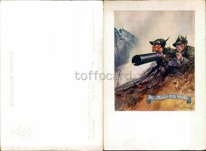 ALPINI-6° REGGIMENTO-BATTAGLIONE VESTONE-PIU' SALGO PIU' VALGO-C3-16 - Picture 1 of 1