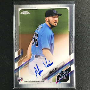 2021 Topps Chrome ALEX VESIA Rookie Autographs Base #AV