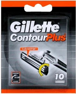 Gillette Contour Plus Lubrastrip Komfortklingen Mine 10 Klingen - 1 Pack - Bild 1 von 2