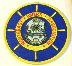 NORTHEAST DIVERS ASSOCIATION~ FABRIC PATCH - Picture 1 of 5