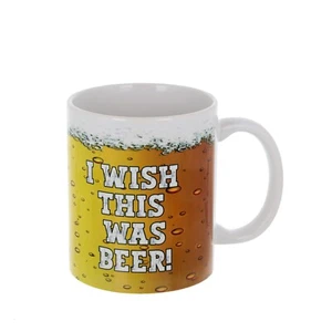 I Wish This Was Beer Mug, Funny Mug for Him, Gift for Coworker, Funny Office Mug - Picture 1 of 5