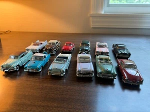 Franklin Mint Classic Cars Of The 1950’s Full Set With 12 Cars Shelf / COA - Picture 1 of 22