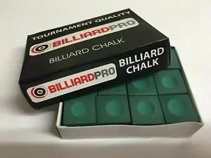 Tournament Quality Billiard Pro Snooker Pool Cue Chalk Green Red Blue Any Amount - Picture 1 of 5