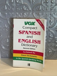 Vox Compact Spanish and English Dictionary by Vox Staff (2008, Book, Other) - Picture 1 of 1