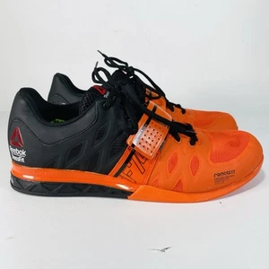 Reebok Crossfit Lifter CF74 Gewichtheben Schuhe M40704 Herren 10,5 schwarz orange - Bild 1 von 14