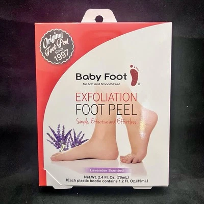 Baby Foot USA Lavender Scented Foot Peel Exfoliant - Two (2) Booties, OSFA - Image 1 of 4