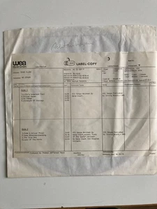 Gene Clark vinyl Rarität Weißmuster zur V.Ö. 1978 - Bild 1 von 1
