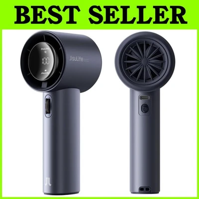 Portable Mini Fan, Adjustable Speeds, Rechargeable - Blue - Image 1 of 4