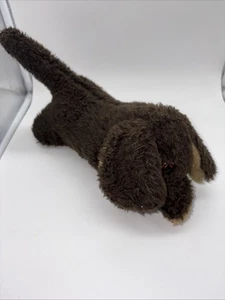 Kuscheltier Vintage Hund ca.30cm lang braun - Bild 1 von 5