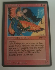 Bird Maiden MP Arabian Nights MTG Magic the Gathering - Picture 1 of 6