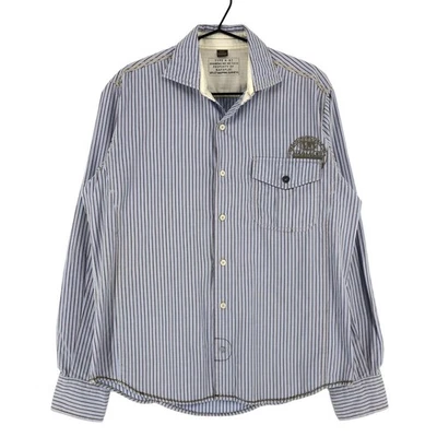 Camisa NAPAPIJRI Informal Formal Rayas Hombres Talla L Foto 1 de 4