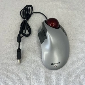 Microsoft Trackball Explorer 1.0 PS2 USB Compatible Tested And Working - Picture 1 of 6