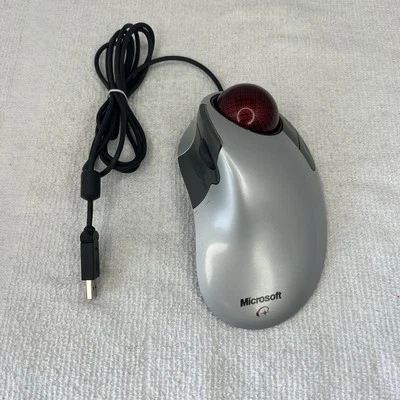 Microsoft Trackball Explorer 1.0 PS2 USB Compatible Tested And Working - Image 1 of 4