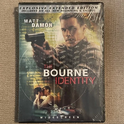 The Bourne Identity [DVD 2004 Explosive Extended Edition] Matt Damon Sealed - Image 1 of 3
