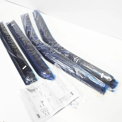 Genuine FORD 2015-2022 F150 Crew Cab Window Deflector Rain Guards VGL3Z-18246-G Foto 1 de 3