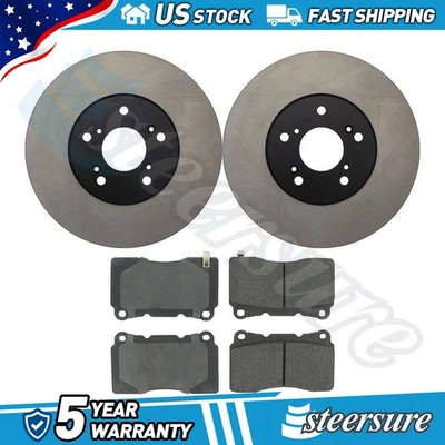 Juego de pastillas de freno de disco delanteras Centric Parts rotor de freno de disco para Acura TL 2004-2008 Foto 1 de 4