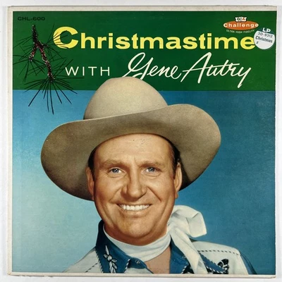 Gene Autry - Christmastime With Gene Autry LP Challenge CHL-600 очень хорошее состояние+ 1957 - Изображение 1 из 4