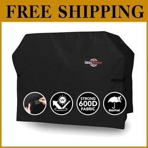 72" Heavy Duty BBQ Grill Cover - Waterproof & Fade Resistant - Foto 1 di 8