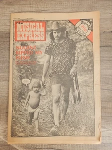 NME New Musical Express October 12th 1974 Jimmy Page Cover - Picture 1 of 13