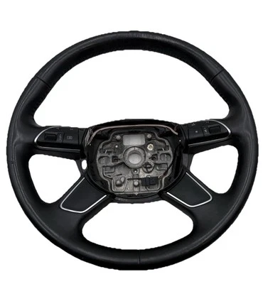 AUDI A6 S6 S7 A7 RS7 2012-2017 volante cuero negro térmico OEM Foto 1 de 4