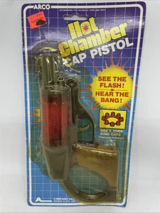 1986 Marshall Bravestarr - Kerium Cap Pistol RARE See All Pic Arco Hot Chamber - Picture 1 of 11