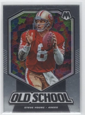 2020 Panini Mosaic Old School Steve Young San Francisco 49ers #OS5 - Image 1 of 2