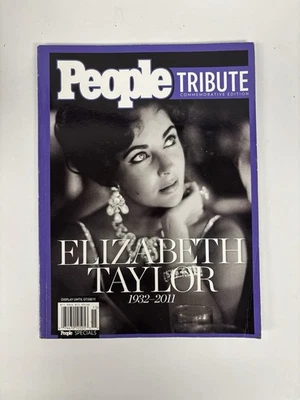 People Magazine Tribute Commemorative Edition -ELIZABETH TAYLOR 1932-2011 Purple - Image 1 of 4