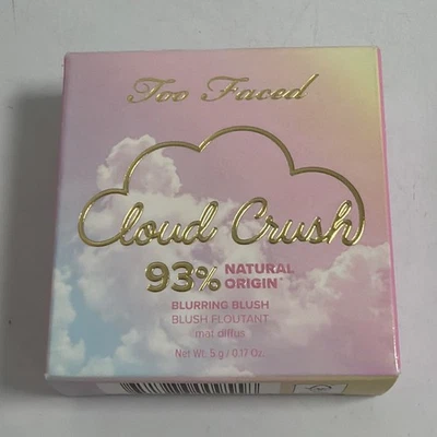 Too Faced Cloud Crush Blurring Blush in Candy Clouds .17 oz New in Box Sealed - Image 1 of 4