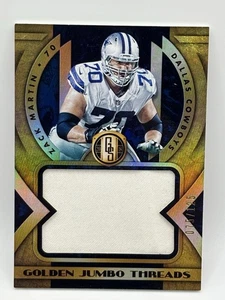 2018 Panini Gold Standard - Golden Jumbo Threads Zack Martin #GJ-38/125 (MEM) - Picture 1 of 2