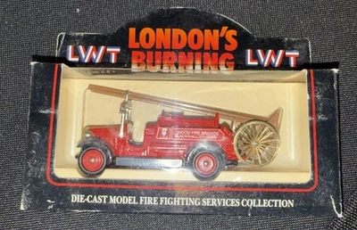 London’s Burning Lwt Lledo Die Cast Fire Engine 1934 Dennis Boxed - Image 1 of 3