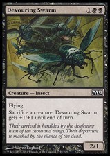 Devouring Swarm X4 EX/NM M12 MTG Magic Cards Black Common
