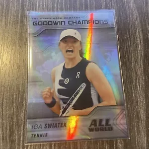 2023 Upper Deck UD Goodwin Champions IGA SWIATEK All World Holo AW-6 SP - Picture 1 of 2
