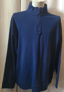Hombre Southern Tide Sudadera Cremallera Parcial XXl - 2XL - Azul - 100% Algodón - Imagen 1 de 13