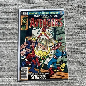 Marvel Super Action Avengers #33 1981 - Did You Hear the One About Scorpio? - Picture 1 of 7