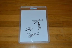 Pete Docter Hand Sketched & Hand Signed 8x10 w/ Encapsulated PSA COA ~ Pixar CCO - Picture 1 of 7
