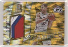 2015-16 Panini Spectra Franchise Fabrics Gold Prizm /10 Blake Griffin #17