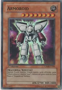 YU GI OH ARMOROID • CRMS • SUPER RARA - Foto 1 di 1